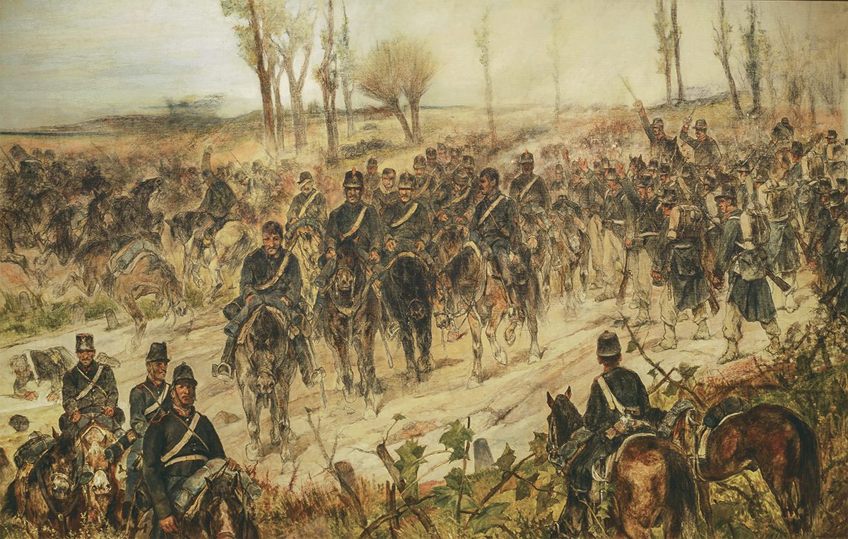 Hurrah ai valorosi (Guerra del 1866)
