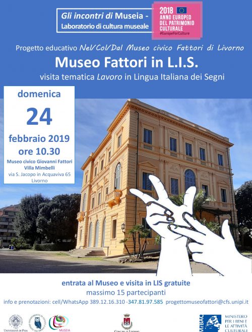 Visita al Museo Giovanni Fattori in L.I.S – Lingua Italiana dei Segni