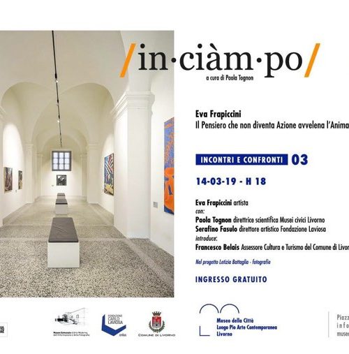 Giovedì 14 marzo ore 18, Museo della Città: Eva Frapiccini inaugura gli “Inciampi” e incontra il pubblico. Iniziativa collaterale alla mostra di letizia Battaglia