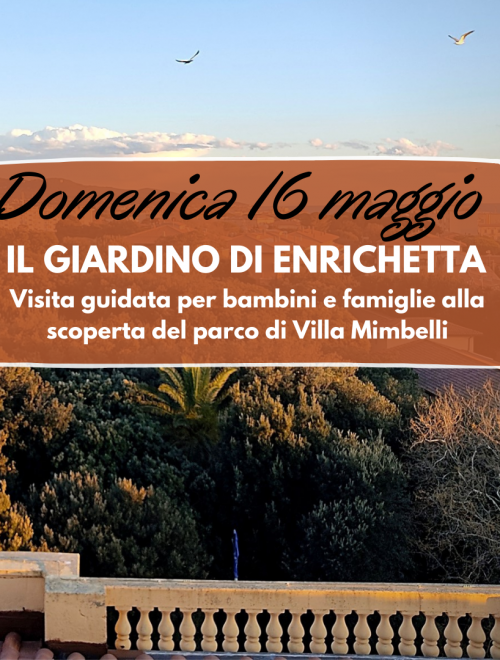 Torna la visita guidata rivolta ai bambini “Il Giardino di Enrichetta”, il 16 maggio al Museo Civico G. Fattori. Continuano anche le visite guidate nel week-end