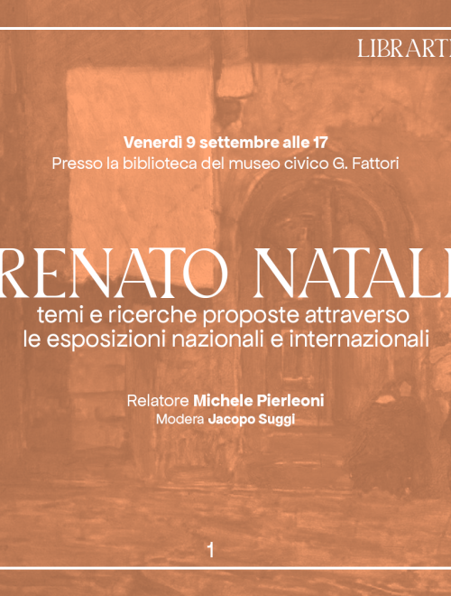 Inizia LibrArti – primo appuntamento con Renato Natali, presentato da Michele Pierleoni