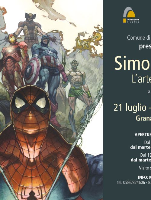 Simone Bianchi. L’arte dei supereroi | 21 luglio – 12 novembre 2023
