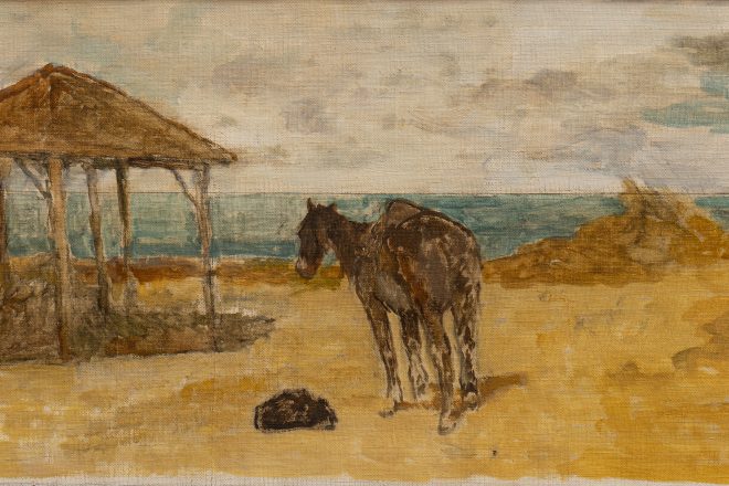 Preview of12_GiovanniFattori_Ultime pennellate_1908_MuseoCivicoGiovanniFattori_Livorno