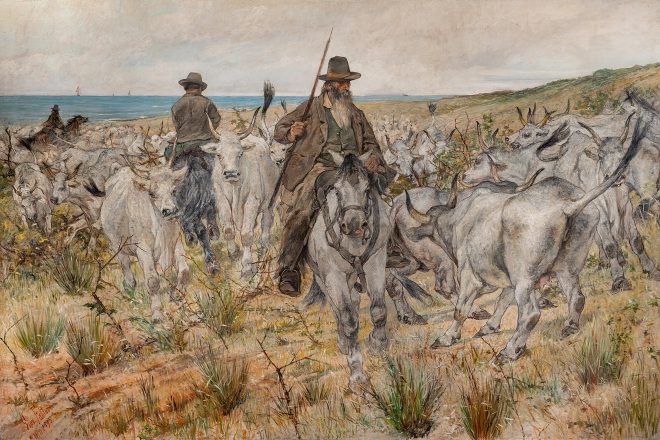 Preview of13_GiovanniFattori_Mandria Maremmana_1893_Museo Civico Giovanni Fattori_Livorno